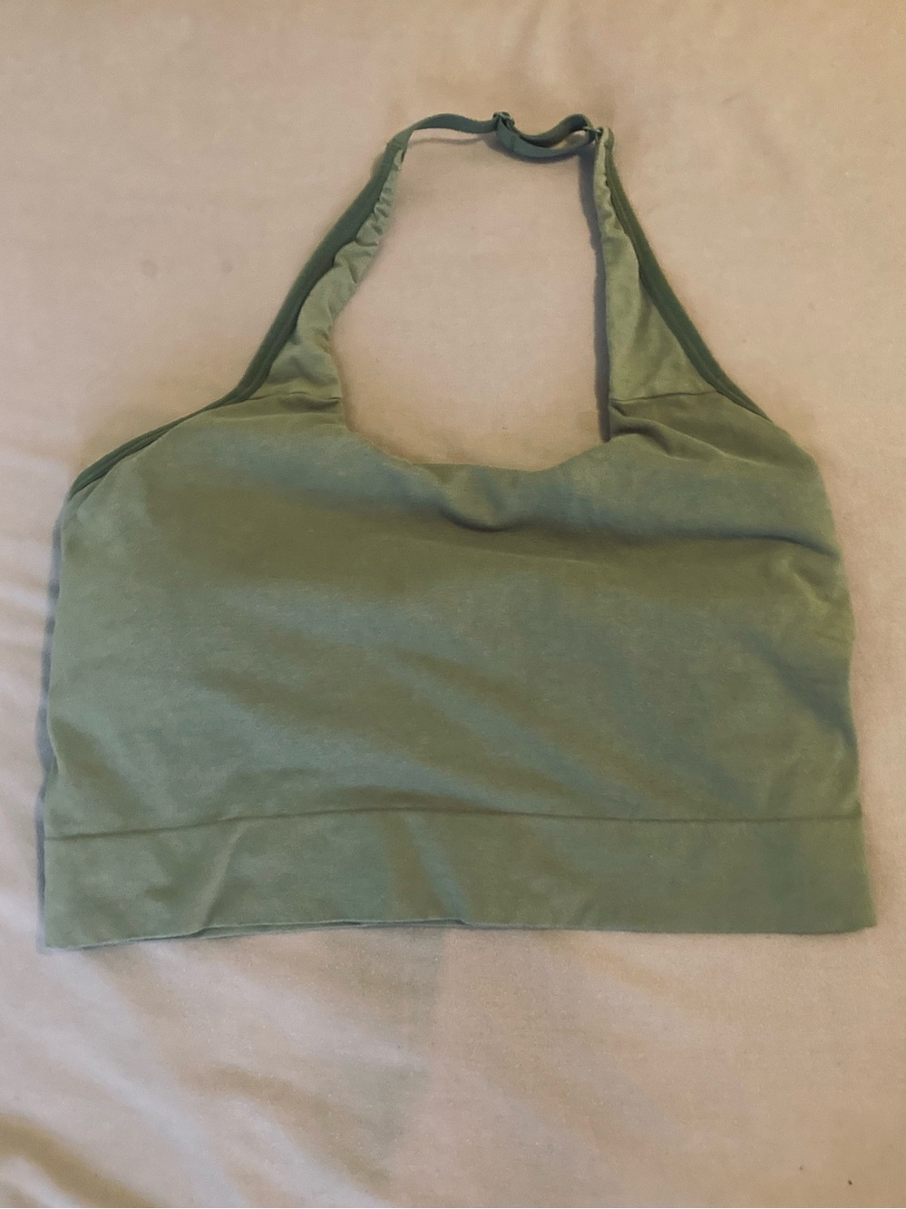 Auden Padded Halter Crop Top